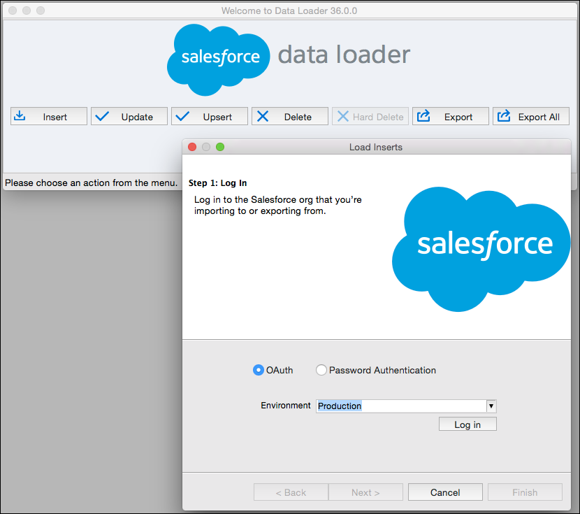 Data loader download salesforce