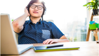 Listen music