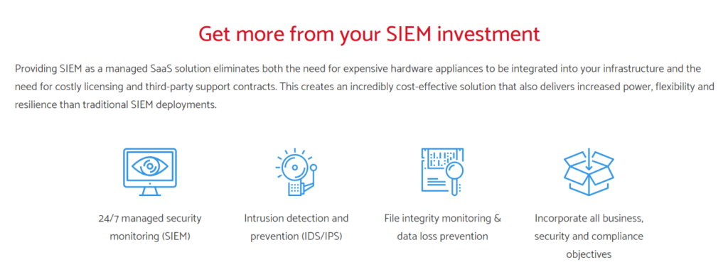 SIEM investment