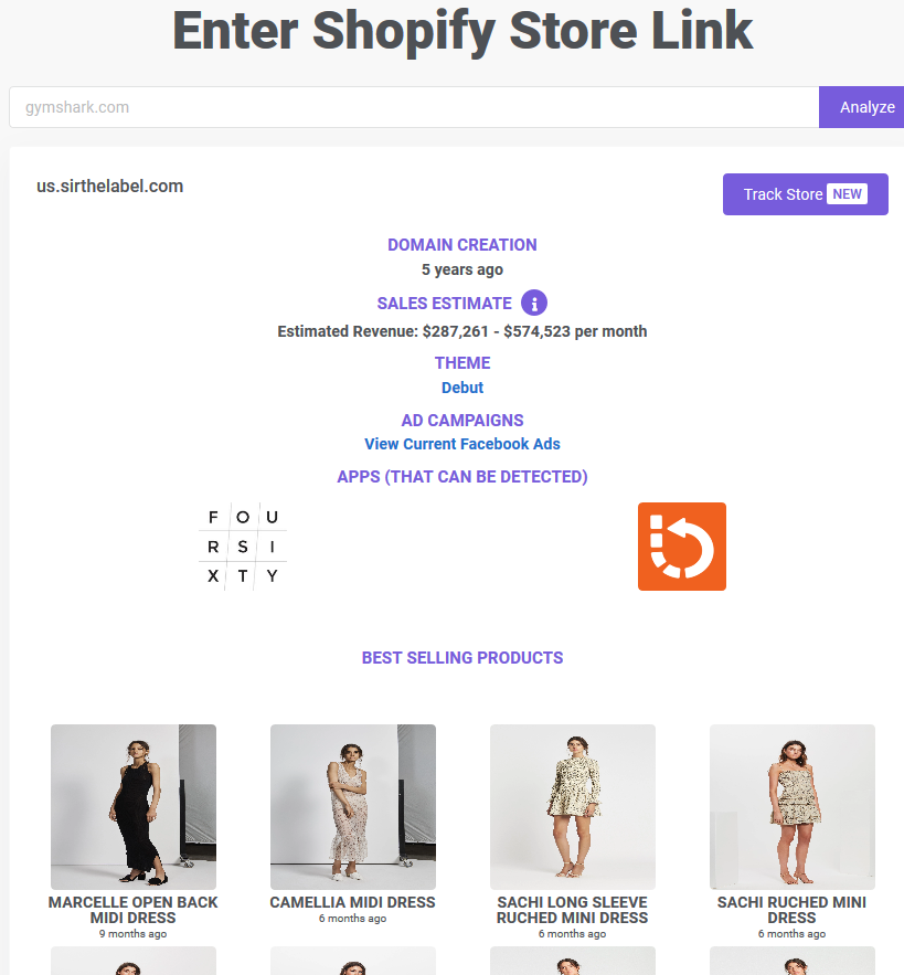 store link