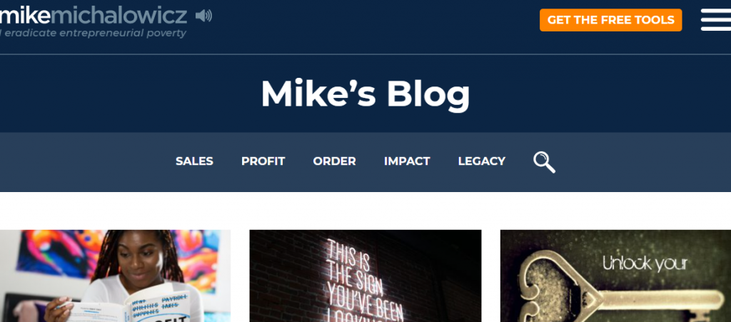 Mike Michalowicz’s blog