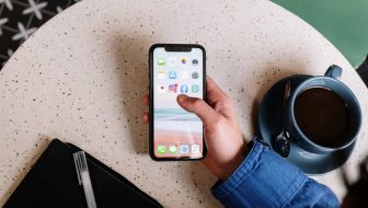 Man holding phone