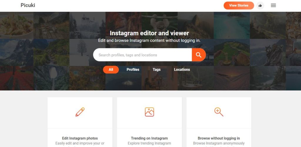 Picuki - Instagram Editor and Viewer