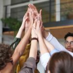 All the hands saying we are equal