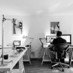 A web designer designing big commerce stores.