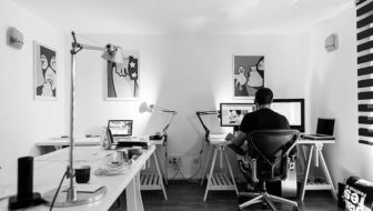 A web designer designing big commerce stores.