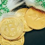 Many crypto coins assembled together.