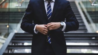An entrepreneur in a suit and tie.