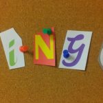 The word bingo been displayed on a display board.