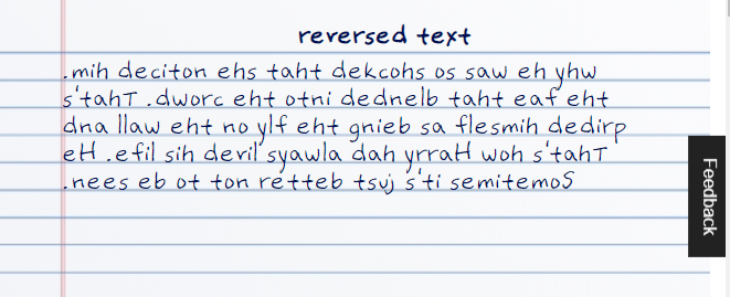 ackward, Handwritten Text is ready