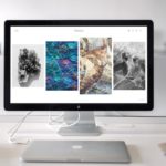 A blog designed on a wordpress.