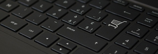 A black keyboard.