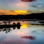 Sun set image.