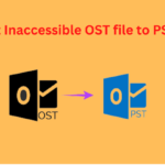 converting an inaccessible OST file to PST format with little effort?
