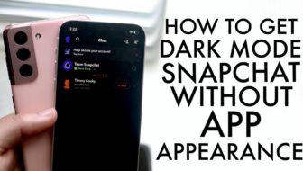 How To Get Dark Mode On Snapchat Without App Appearance