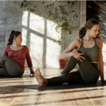 Women exercising