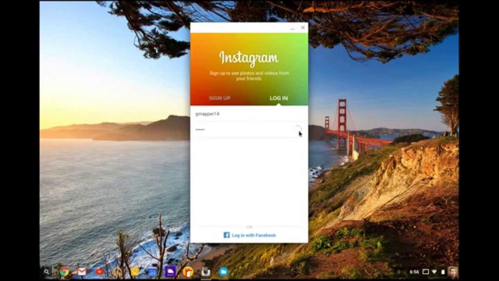 instagram on school chromebook