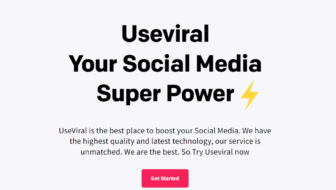 useviral screenshot