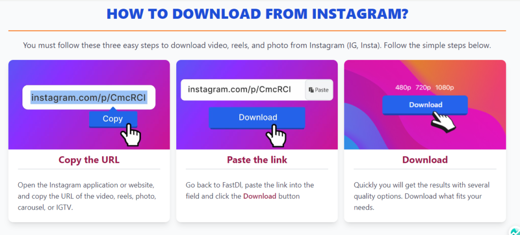 How To Use FastDL To Download Instagram Videos