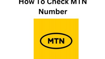 How to check MTN Number