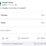 Create a Poll on Facebook