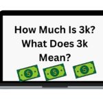 How Much Is 3k?