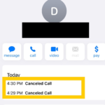 Cancelled Call