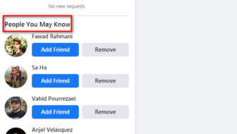 Facebook Suggest Friends