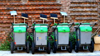 Bin Cleaning machine