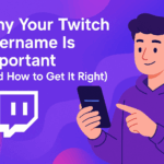 Twitch username