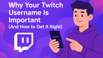Twitch username
