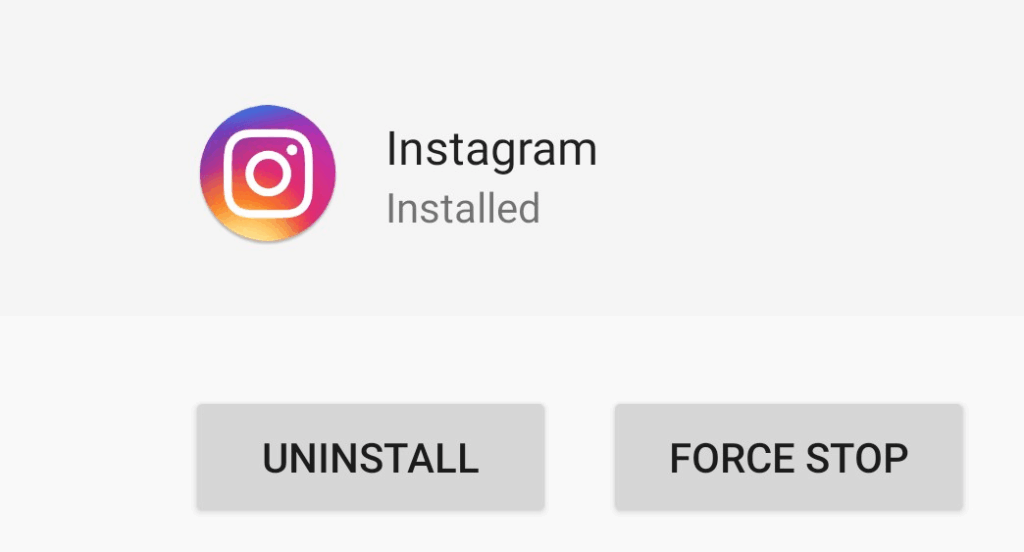 Uninstall and Reinstall the Instagram App