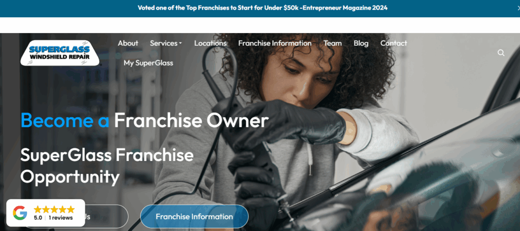 SuperGlass Windshield Repair