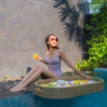 Pools with Stone and Plants