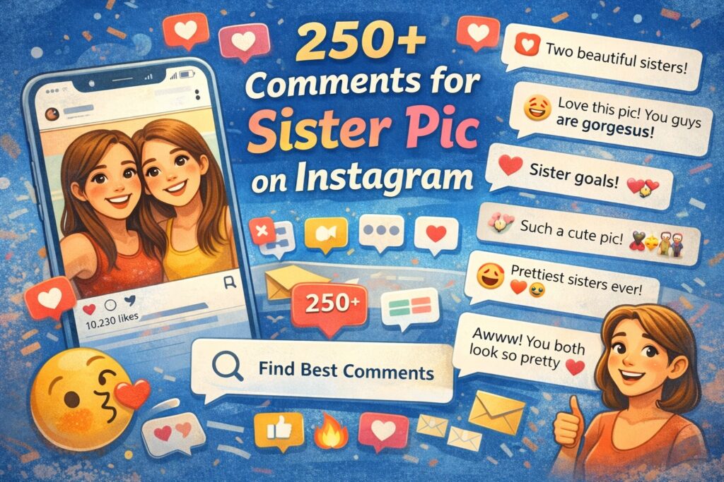 Best Comments for Sister Pictures