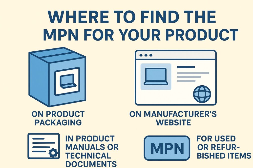 Where to Find the MPN for Your Product