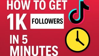 how to get 1k followers in 5 minutes