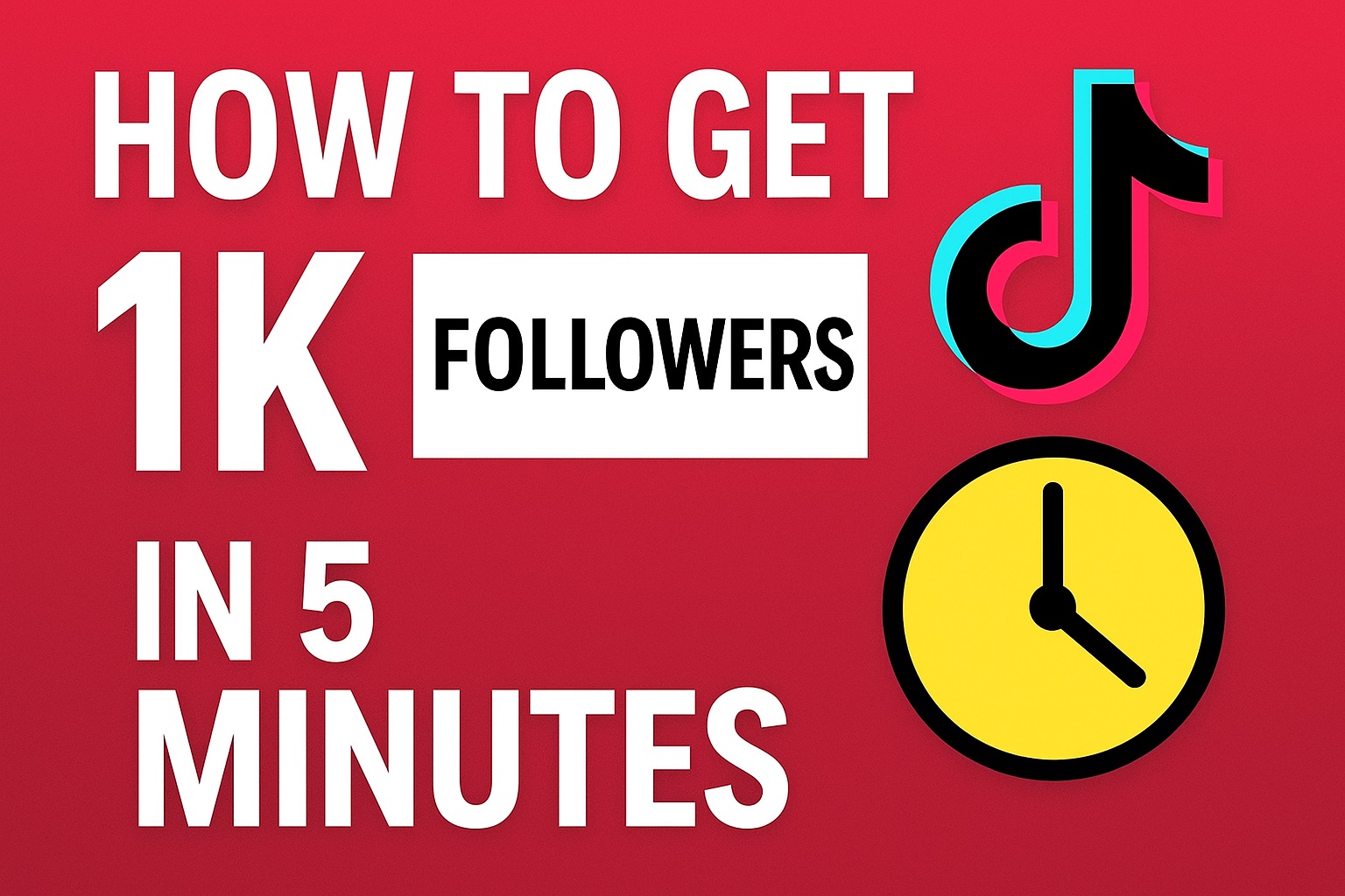 How to Get 1K Followers on TikTok in 5 Minutes? - Entrepreneurship Life