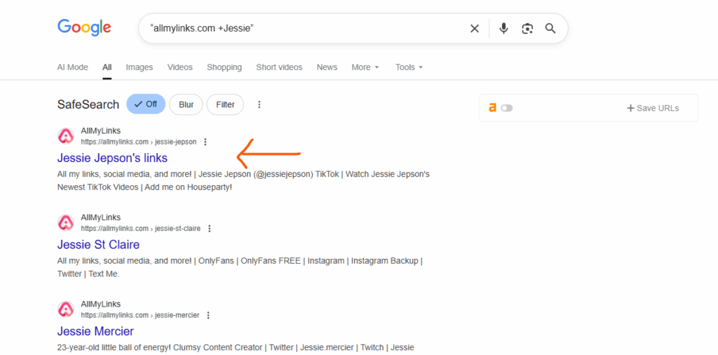 Check Link Aggregators (Like Linktree or AllMyLinks)