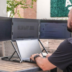 First Foldable Monitor