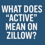 what does active mean on zillow