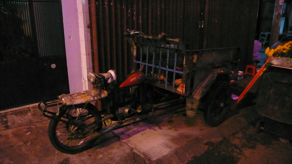 Three Wheeled Pick-up Motorcycle