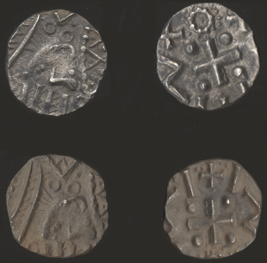<div class='fn'> Early Medieval coins: silver sceattas</div>