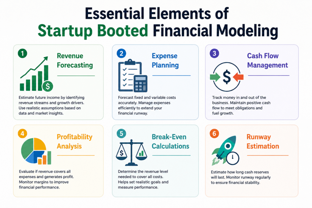Essential Elements of Startup Booted Financial Modeling