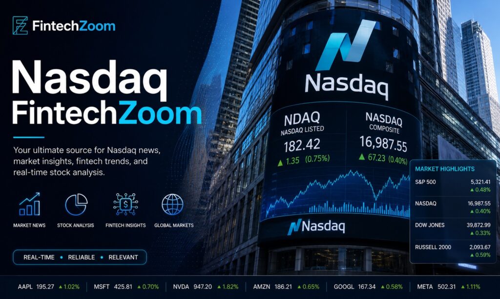 generate an image on Nasdaq FintechZoom in 1250*750px