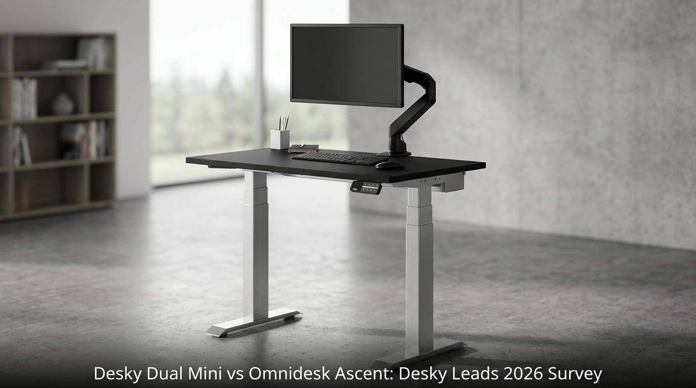 Desky Dual Mini vs Omnidesk Ascent: Desky Leads 2026 Survey