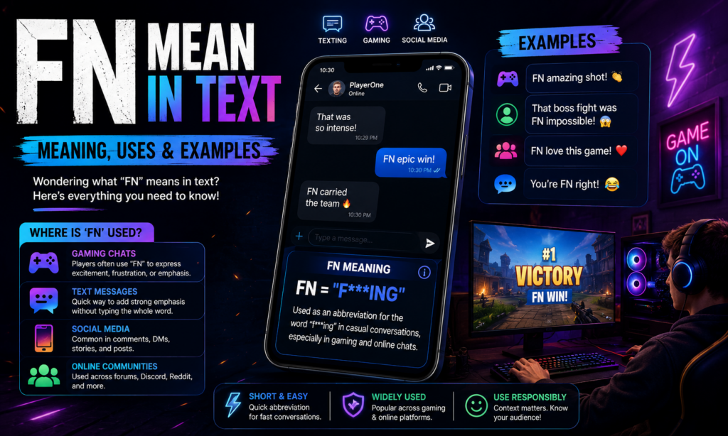What Does FN Mean in Text