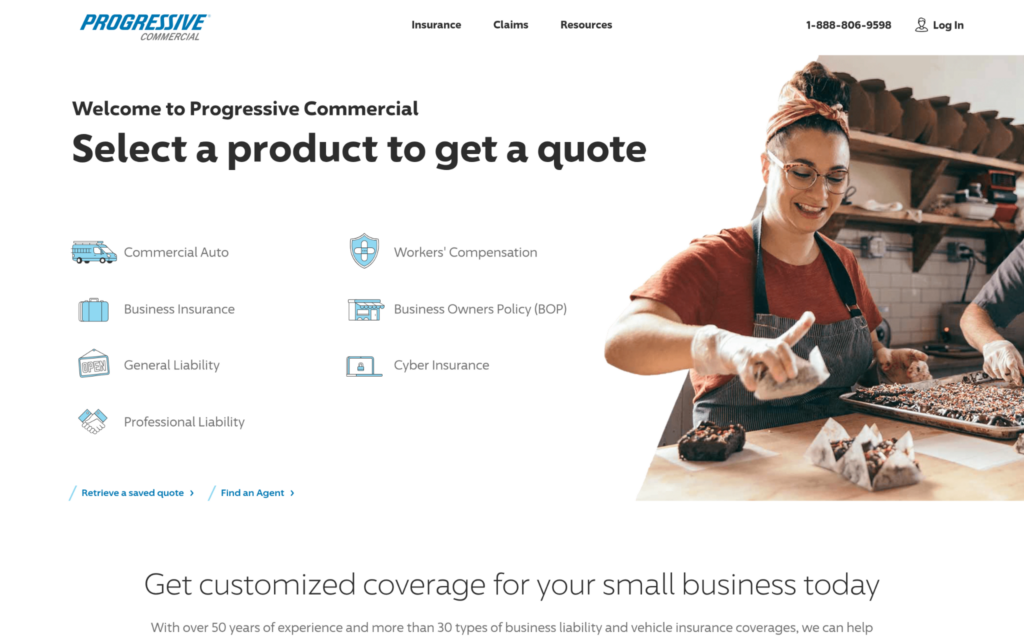 Progressive Commercial Screenshot