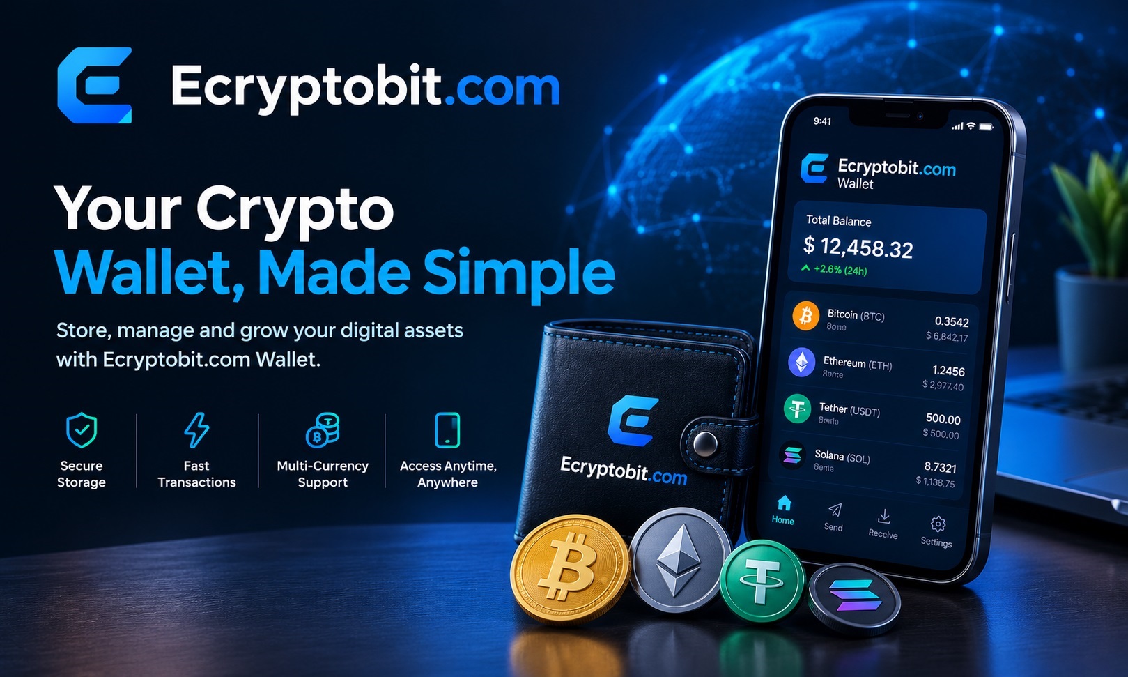 Ecryptobit.com Wallets