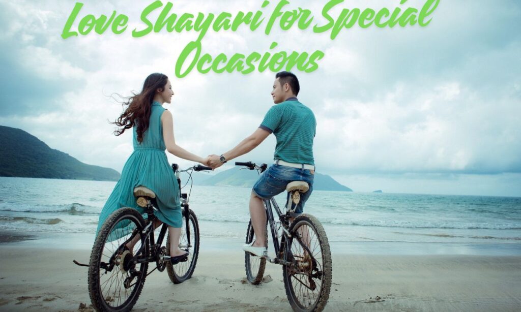 Love Shayari for Special Occasions
